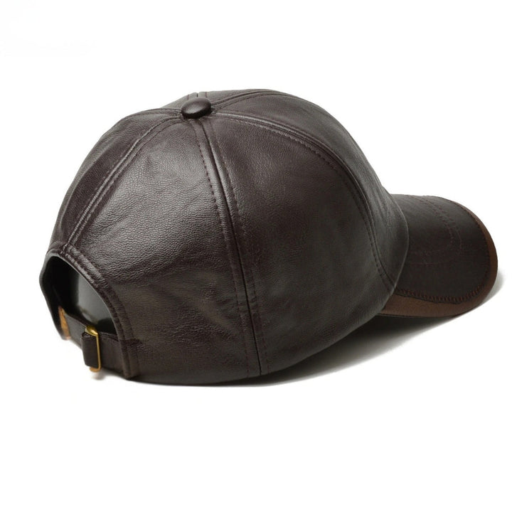 HARRISON LEATHER-STYLE CAP