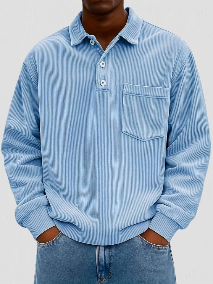 HAWKINS TEXTURED PULLOVER