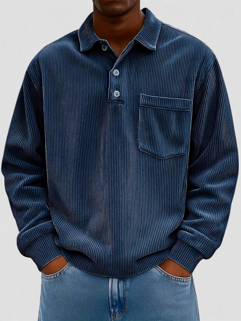 HAWKINS TEXTURED PULLOVER