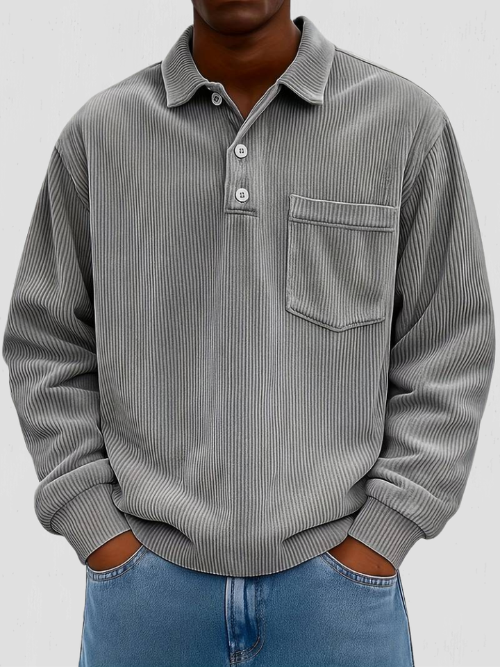 HAWKINS TEXTURED PULLOVER