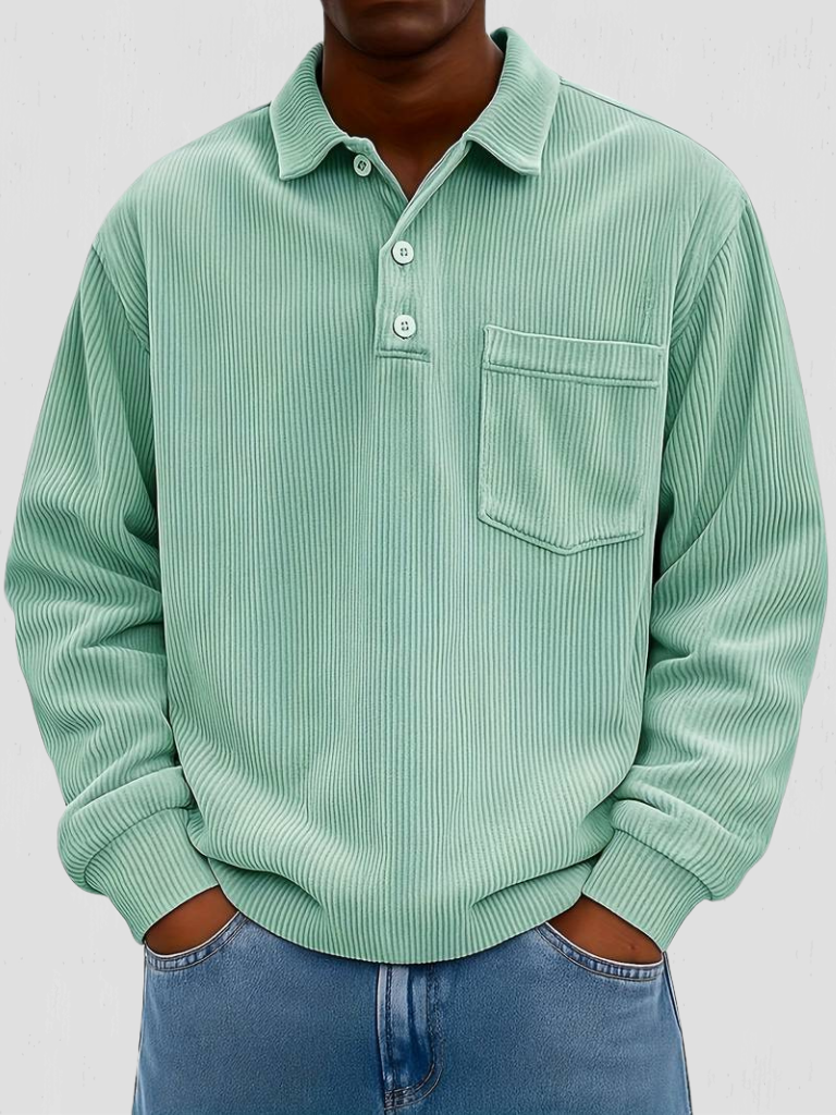 HAWKINS TEXTURED PULLOVER